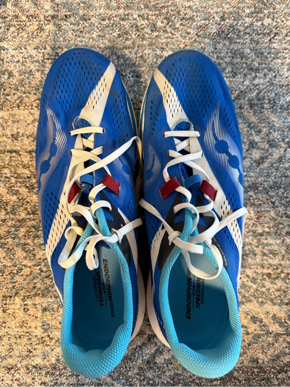 Saucony Endorphin Speed 2 Running Shoes Blue White Men’s